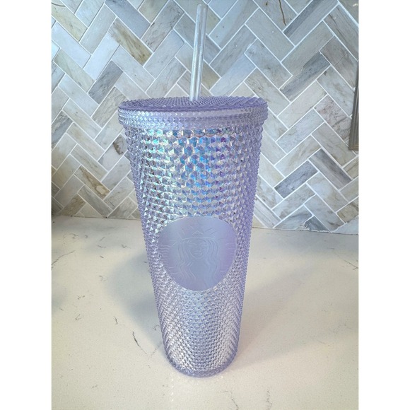 Starbucks Other - Starbucks Studded Tumbler Unisex 24oz Iridescent Purple Christmas Gift